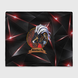 Плед флисовый Elden ring maliketh, цвет: 3D-велсофт