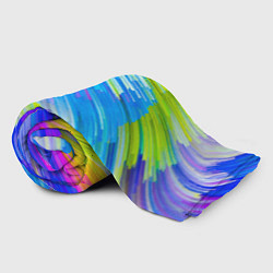 Плед флисовый Color vanguard pattern Raster, цвет: 3D-велсофт — фото 2