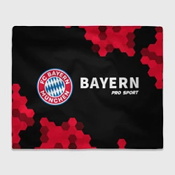 Плед флисовый BAYERN Bayern Футбольный Клуб, цвет: 3D-велсофт