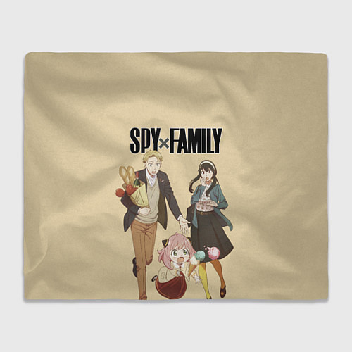 Плед Spy x Family: Семья шпиона / 3D-Велсофт – фото 1