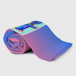 Плед флисовый Хагги Вагги и Кисси Мисси, цвет: 3D-велсофт — фото 2