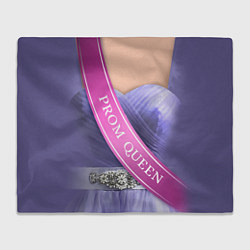 Плед флисовый Prom Queen, цвет: 3D-велсофт