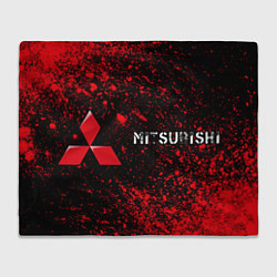 Плед флисовый MITSUBISHI Mitsubishi Арт, цвет: 3D-велсофт