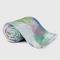 Плед флисовый Акварельная текстура, цвет: 3D-велсофт — фото 2