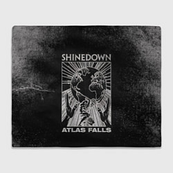 Плед флисовый Atlas Falls - Shinedown, цвет: 3D-велсофт