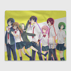 Плед флисовый Horimiya art, цвет: 3D-велсофт