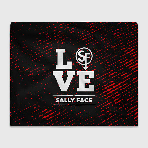 Плед Sally Face Love Классика / 3D-Велсофт – фото 1