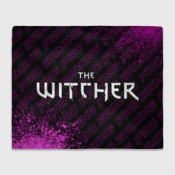 Плед флисовый The Witcher Pro Gaming, цвет: 3D-велсофт