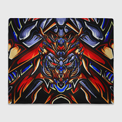 Плед флисовый Железный монстр, цвет: 3D-велсофт