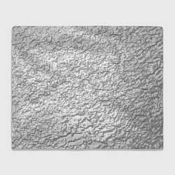 Плед флисовый Мятая блестящая поверхность, цвет: 3D-велсофт