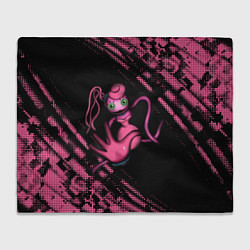 Плед флисовый Mommy long legs pink, цвет: 3D-велсофт