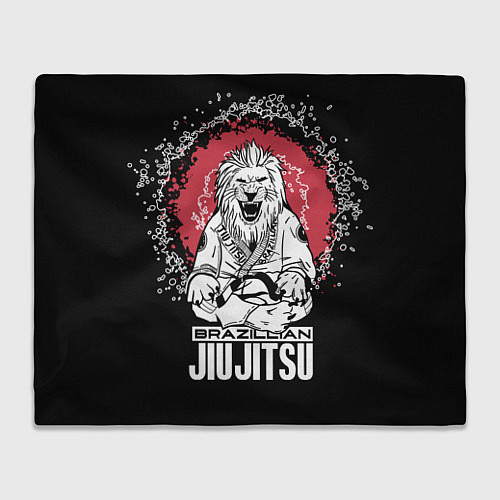 Плед Jiu-Jitsu red sun Brazil / 3D-Велсофт – фото 1