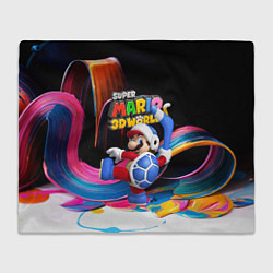 Плед флисовый Super Mario 3D World - Boomerang, цвет: 3D-велсофт