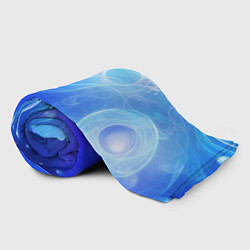 Плед флисовый Голубой пульсар, цвет: 3D-велсофт — фото 2
