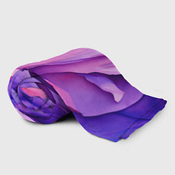 Плед флисовый Необычная акварельная абстракция, цвет: 3D-велсофт — фото 2