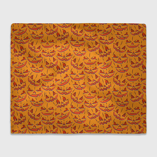 Плед Halloween Pumpkin Pattern / 3D-Велсофт – фото 1