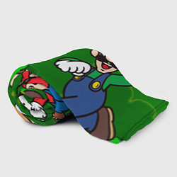 Плед флисовый Luigi & Mario, цвет: 3D-велсофт — фото 2