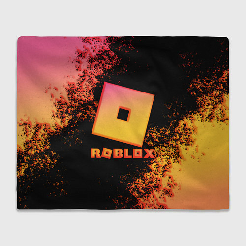 Плед Roblox logo gradient / 3D-Велсофт – фото 1