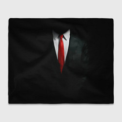 Плед флисовый Hitman, цвет: 3D-велсофт
