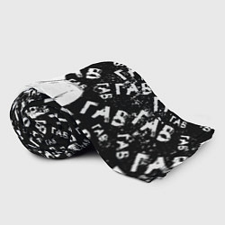 Плед флисовый Макима: гав-гав, цвет: 3D-велсофт — фото 2