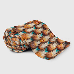 Плед флисовый Боевое одеяние шамана, цвет: 3D-велсофт — фото 2