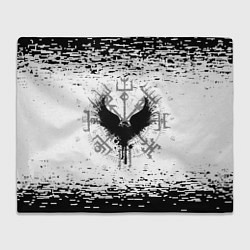 Плед флисовый Eagle and vegvsir, цвет: 3D-велсофт