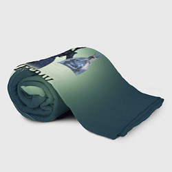 Плед флисовый Уэнсдэй с пираньями, цвет: 3D-велсофт — фото 2