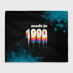 Плед флисовый Made in 1990: liquid art, цвет: 3D-велсофт