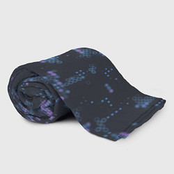 Плед флисовый Текстурная мозайка, цвет: 3D-велсофт — фото 2