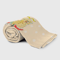 Плед флисовый Долой безделье!, цвет: 3D-велсофт — фото 2