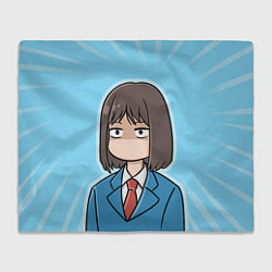 Плед флисовый Мицуми - Долой безделье, цвет: 3D-велсофт