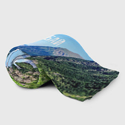 Плед флисовый Домбай, цвет: 3D-велсофт — фото 2