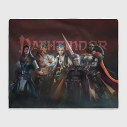 Плед флисовый Pathfinder game, цвет: 3D-велсофт