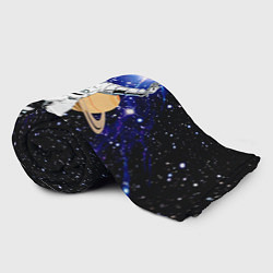Плед флисовый Космический баскетбол, цвет: 3D-велсофт — фото 2