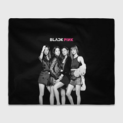 Плед флисовый Blackpink Beautiful girls, цвет: 3D-велсофт