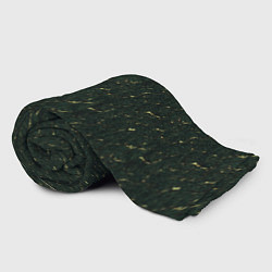Плед флисовый Текстура зелёный мрамор, цвет: 3D-велсофт — фото 2