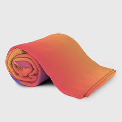 Плед флисовый Цвета заката градиент, цвет: 3D-велсофт — фото 2