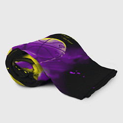 Плед флисовый Цитата - Коби Брайант, цвет: 3D-велсофт — фото 2