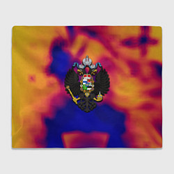 Плед флисовый Россия глазами нейросети, цвет: 3D-велсофт