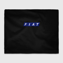 Плед флисовый Fiat sport auto, цвет: 3D-велсофт