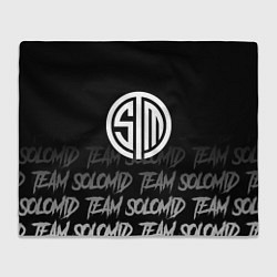 Плед флисовый TSM style, цвет: 3D-велсофт