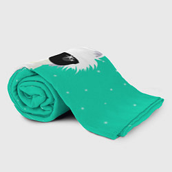 Плед флисовый Лама - альпака на чиле, цвет: 3D-велсофт — фото 2