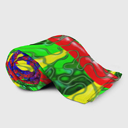 Плед флисовый Кожаный рельеф, цвет: 3D-велсофт — фото 2