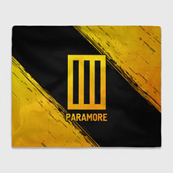 Плед флисовый Paramore - gold gradient, цвет: 3D-велсофт