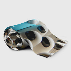 Плед флисовый Among us - ai art - video game, цвет: 3D-велсофт — фото 2