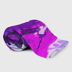 Плед флисовый Годжо произносит заклинание, цвет: 3D-велсофт — фото 2