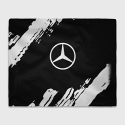 Плед флисовый Mercedes benz краски спорт, цвет: 3D-велсофт