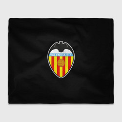 Плед флисовый Valencia fc club sport, цвет: 3D-велсофт
