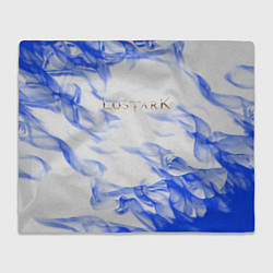 Плед флисовый Lostark flame blue, цвет: 3D-велсофт