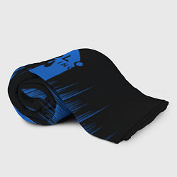 Плед флисовый Sung Jin Woo blue Shadow, цвет: 3D-велсофт — фото 2